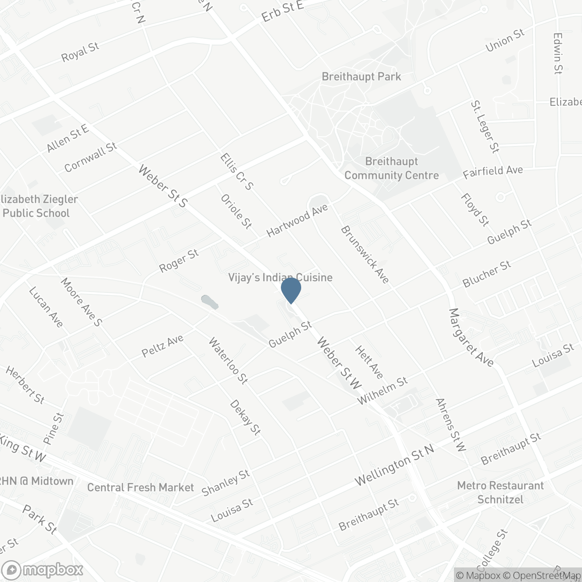 368 WEBER STREET W, Kitchener, Ontario N2H 4B2
